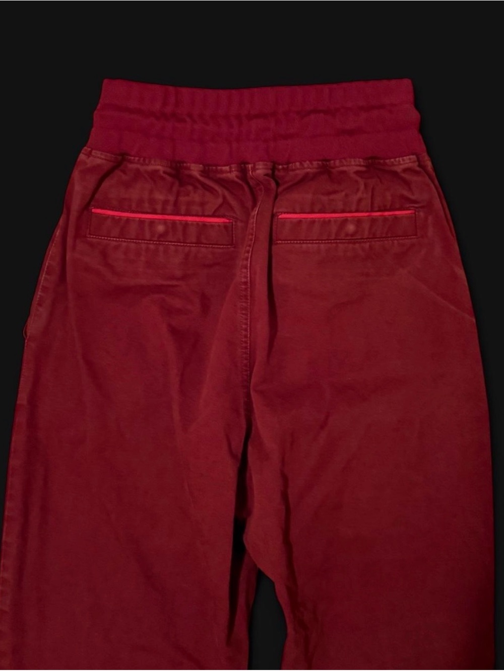 Ferrari Maroon Bottoms with Red Trim